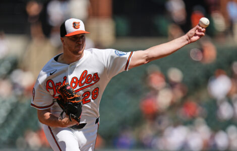 Rogers and Mayo help the Orioles snap their 6-game skid with a 6-4 win over Cleveland